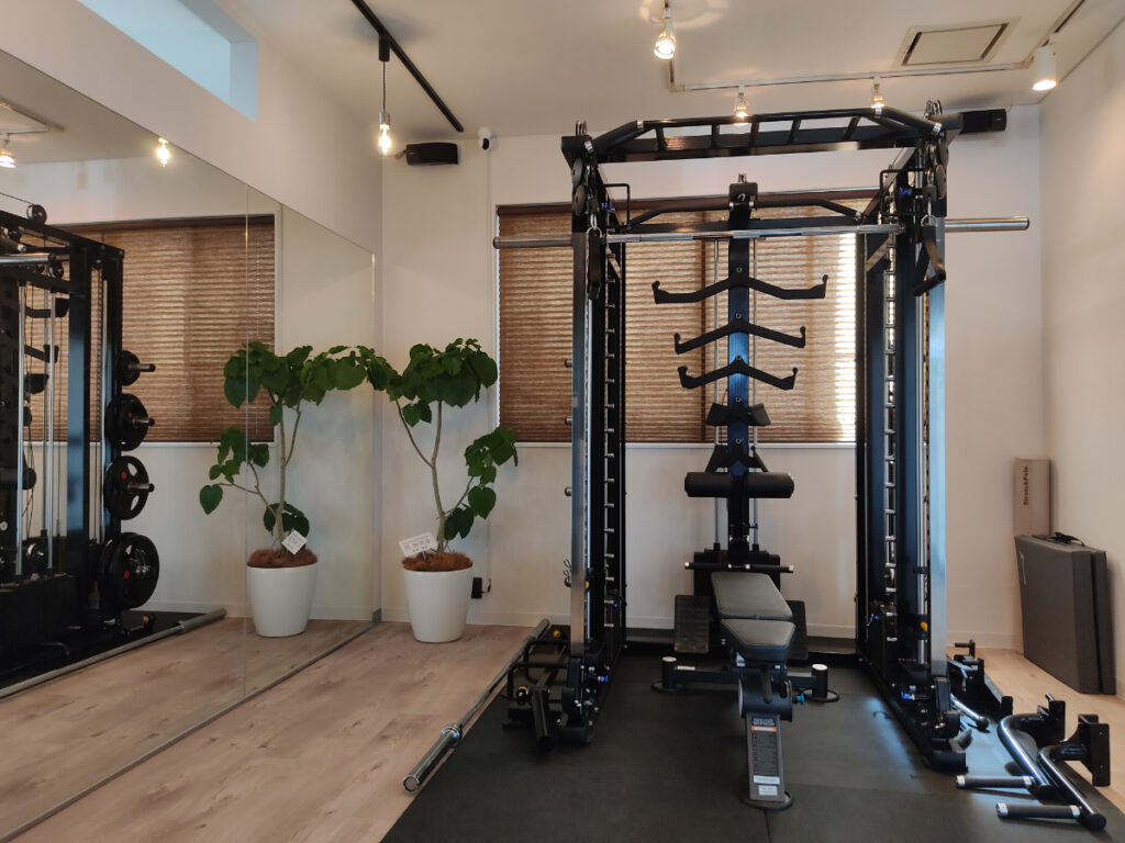 パーソナルジムPITEX浜松中央店の店内の様子