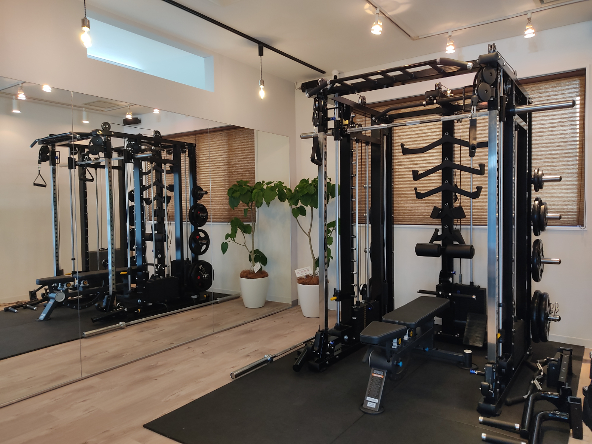 パーソナルジムPITEX浜松中央店の店内の様子